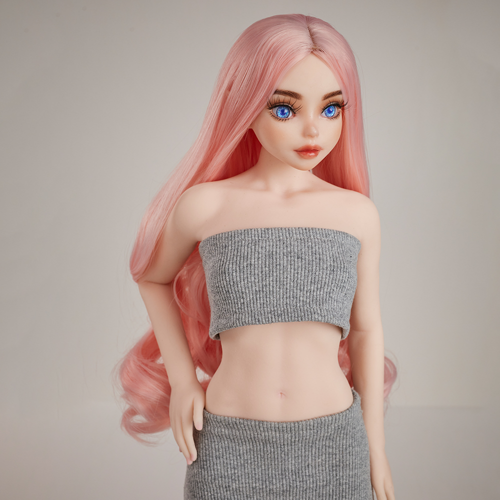 Pink-long-curly-hair